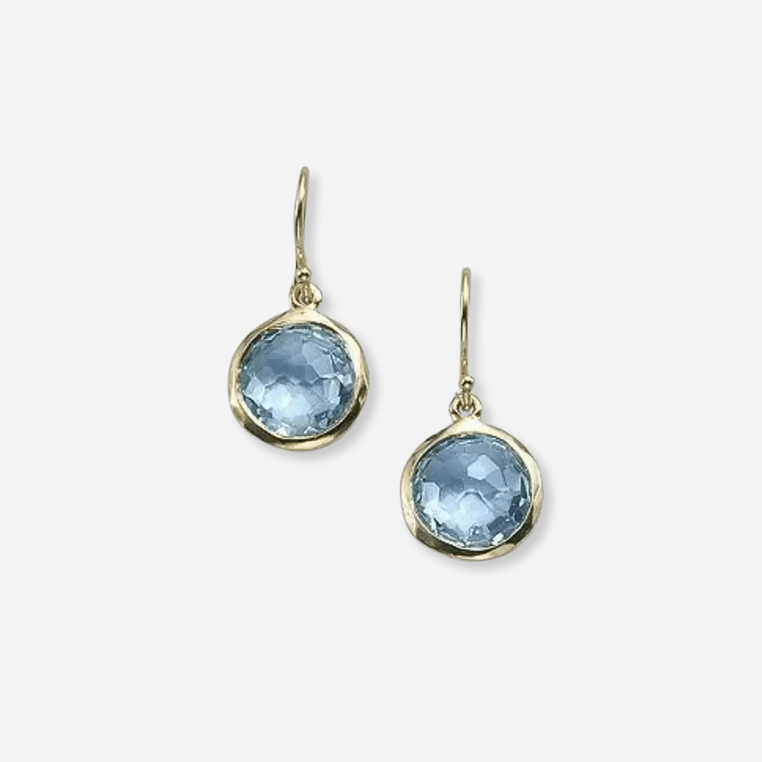 Céleste™ - Boucles d’oreilles bleu ciel - L'Atelier de Fleure