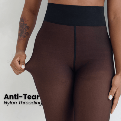 Fleecies™ – Collant chaud à effet peau avec taille gainante - L'Atelier de Fleure