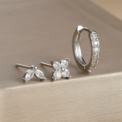 Lyra™ - Set de Boucles d’Oreilles - L'Atelier de Fleure
