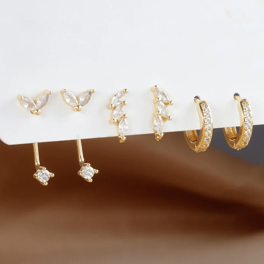 Elowen™ - Set de Boucles d’Oreilles - L'Atelier de Fleure