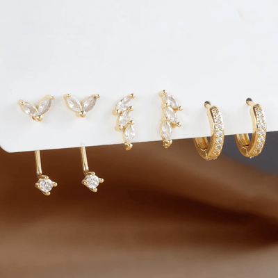 Elowen™ - Set de Boucles d’Oreilles - L'Atelier de Fleure