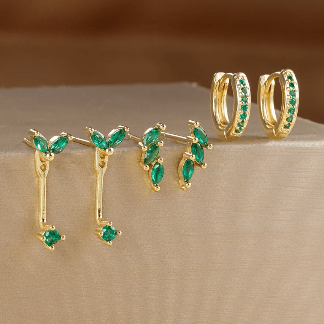 Elowen™ - Set de Boucles d’Oreilles - L'Atelier de Fleure