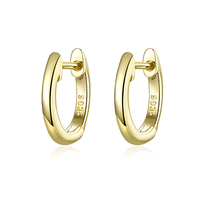 Crystal™ - Boucles d’Oreilles Clous avec Zircon - L'Atelier de Fleure