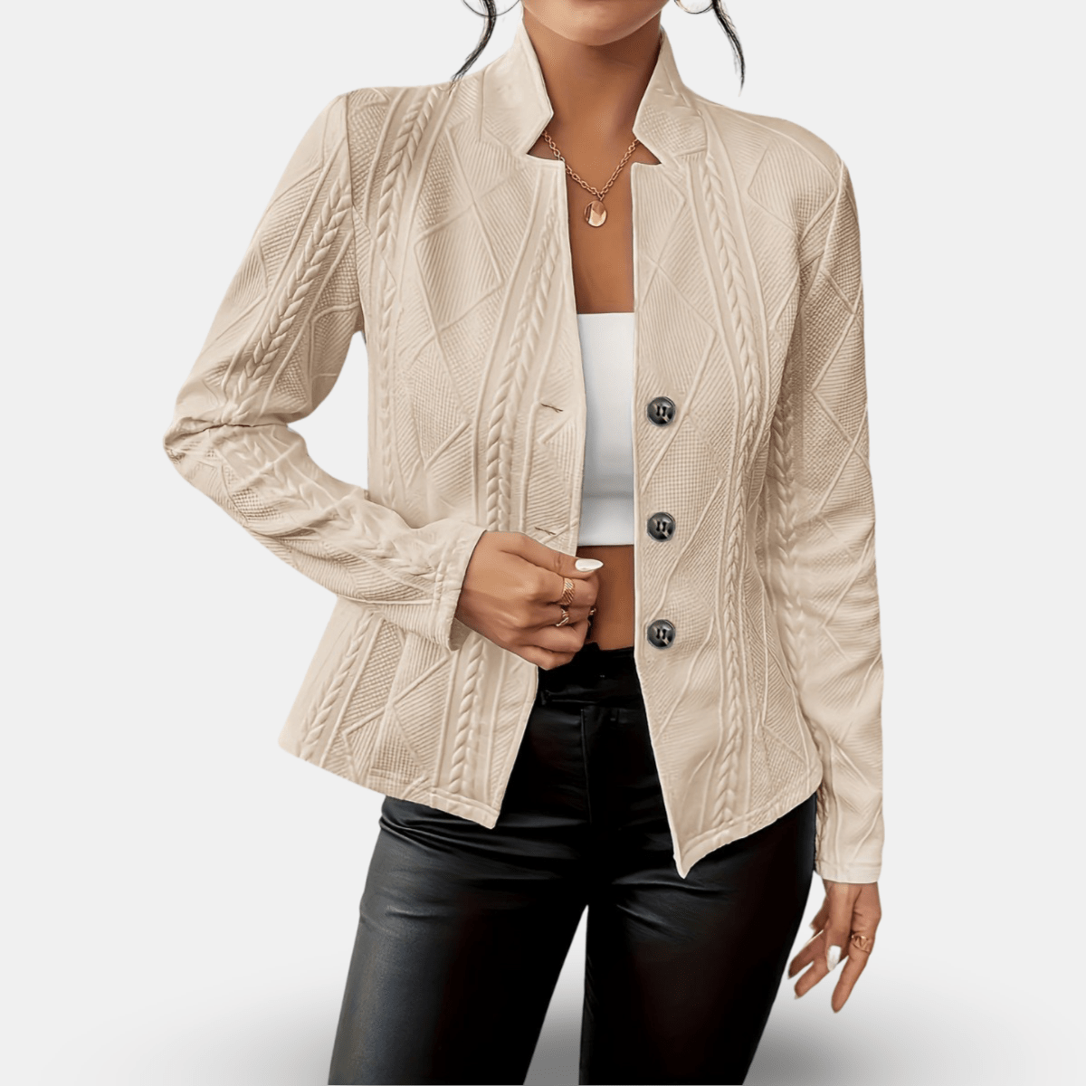 Aleeja™ – Blazer cintré premium - L'Atelier de Fleure