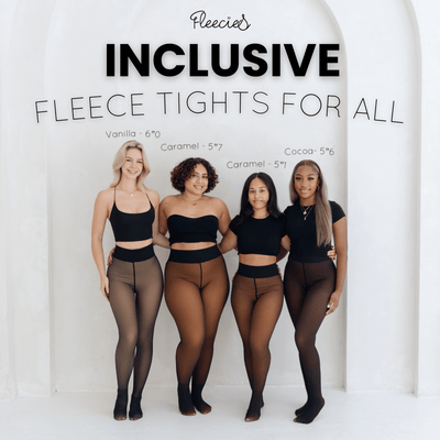 Fleecies™ – Collant chaud à effet peau avec taille gainante - L'Atelier de Fleure