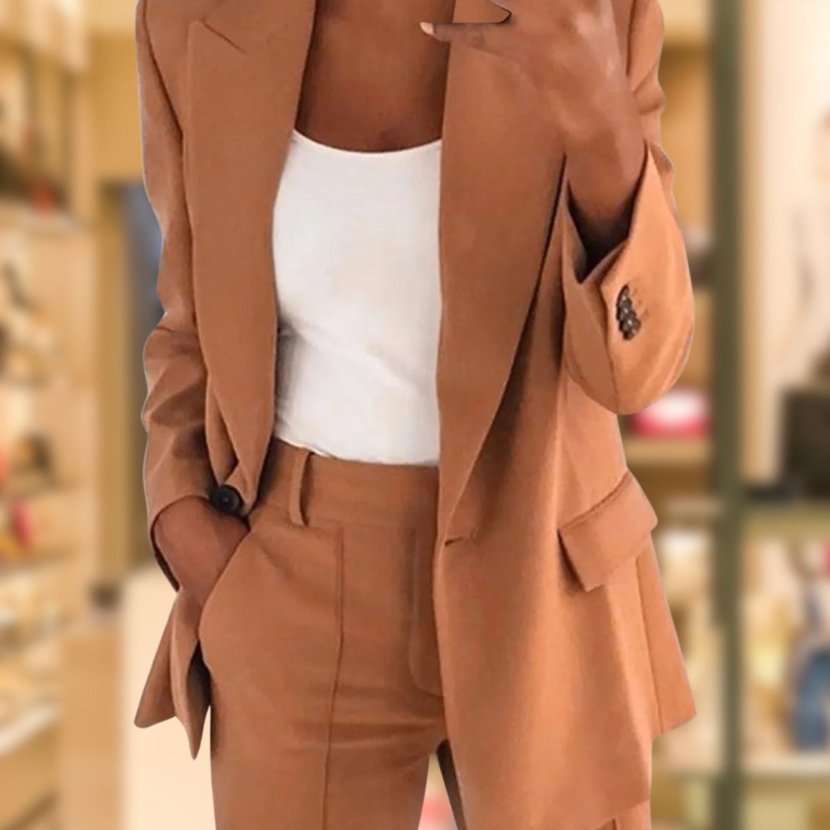 Roseann™ – Tailleur élégant à effet amincissant - L'Atelier de Fleure