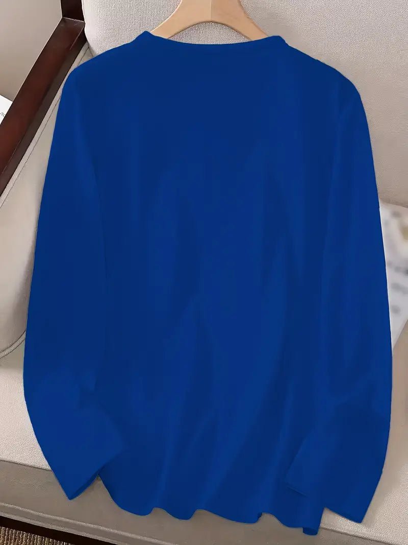 Odalina™ – T-shirt décontracté à imprimé sourire clin d’œil - L'Atelier de Fleure