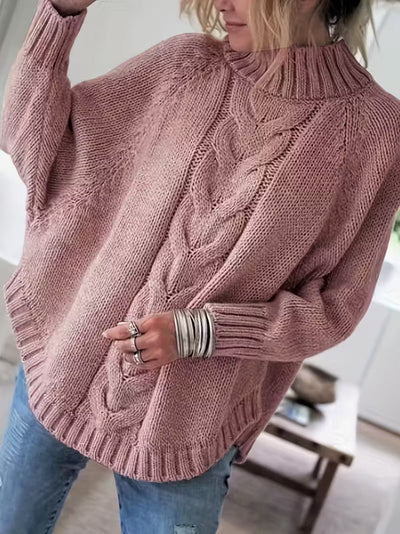 Pamella™ – Pull torsadé oversize en maille épaisse - L'Atelier de Fleure