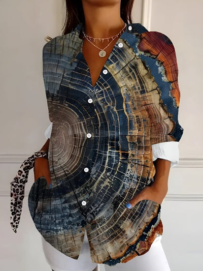 Linea™ – Blouse artistique colorée - L'Atelier de Fleure