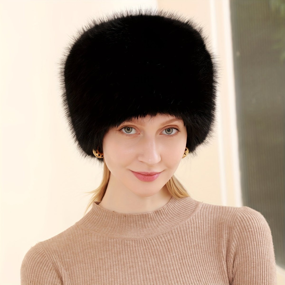 Noëlle™ – Chapeau d’hiver doux en fausse fourrure (1+1 offert) - L'Atelier de Fleure