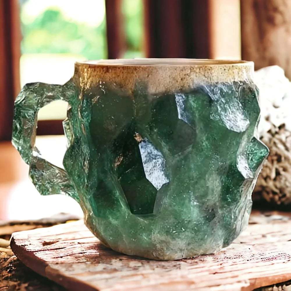 Léna™ – Tasse en cristal minéral artisanale - L'Atelier de Fleure