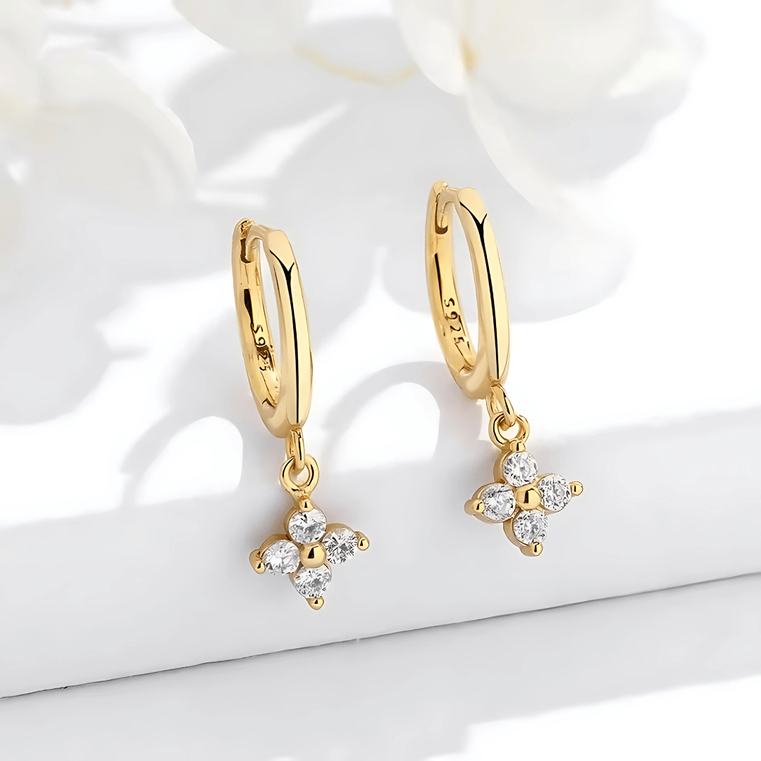 Daisy™ - Boucles d’Oreilles Clous Fleur - L'Atelier de Fleure