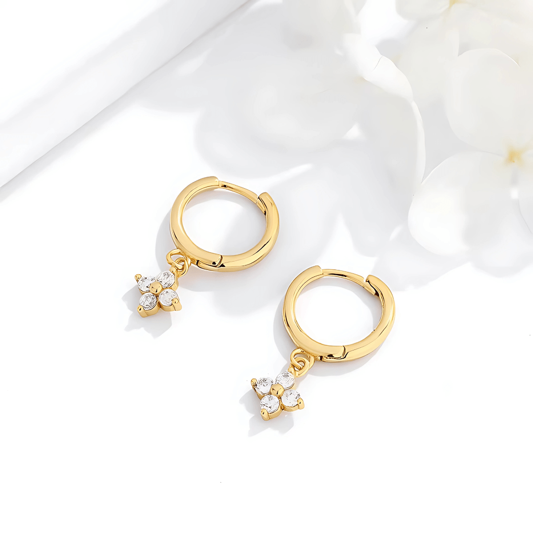 Daisy™ - Boucles d’Oreilles Clous Fleur - L'Atelier de Fleure