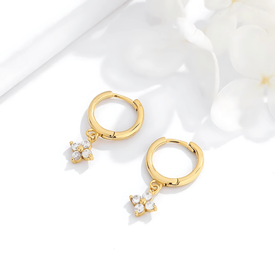 Daisy™ - Boucles d’Oreilles Clous Fleur - L'Atelier de Fleure