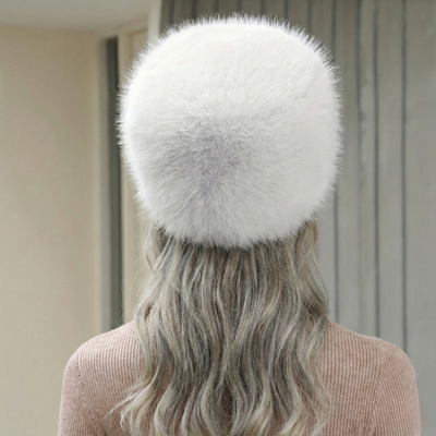 Noëlle™ – Chapeau d’hiver doux en fausse fourrure