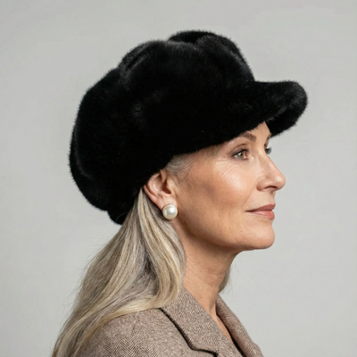 Caressé™ – Bonnet doux en fausse fourrure