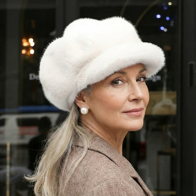 Caressé™ – Bonnet doux en fausse fourrure