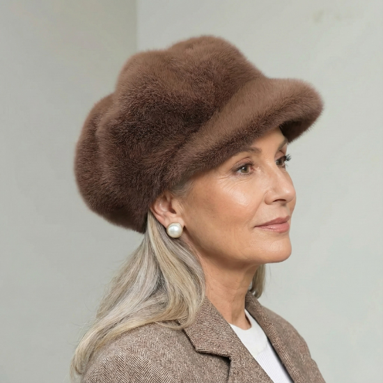 Caressé™ – Bonnet doux en fausse fourrure