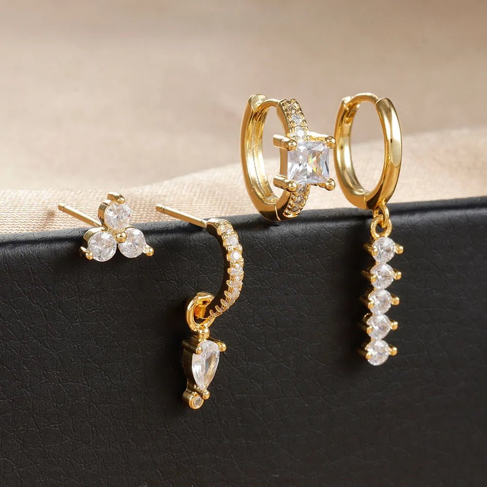 Nia™ - Set de Boucles d’Oreilles - L'Atelier de Fleure