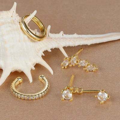 Selina™ - Set de Boucles d’Oreilles - L'Atelier de Fleure