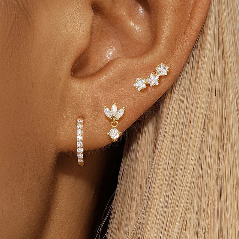 Nova™ - Set de Boucles d’Oreilles - L'Atelier de Fleure