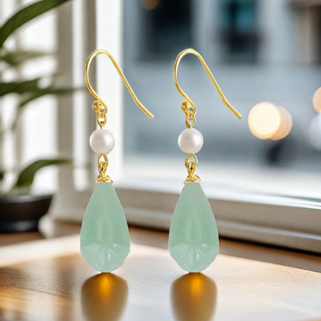 Magnolia™ - Boucles d’oreilles élégantes en forme de fleur - L'Atelier de Fleure