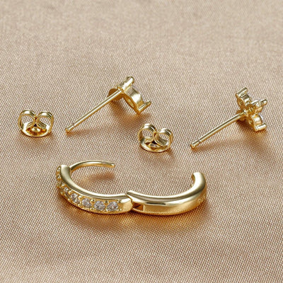 Lyra™ - Set de Boucles d’Oreilles - L'Atelier de Fleure