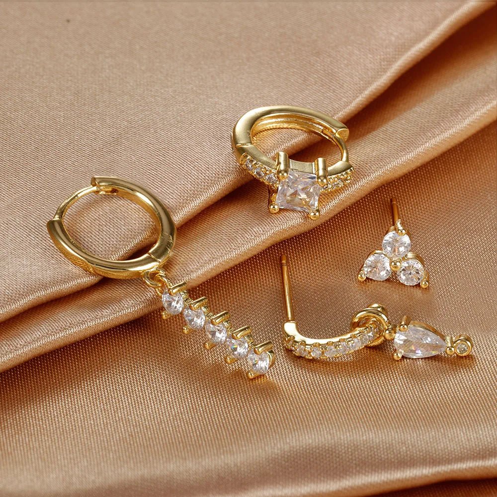 Nia™ - Set de Boucles d’Oreilles - L'Atelier de Fleure