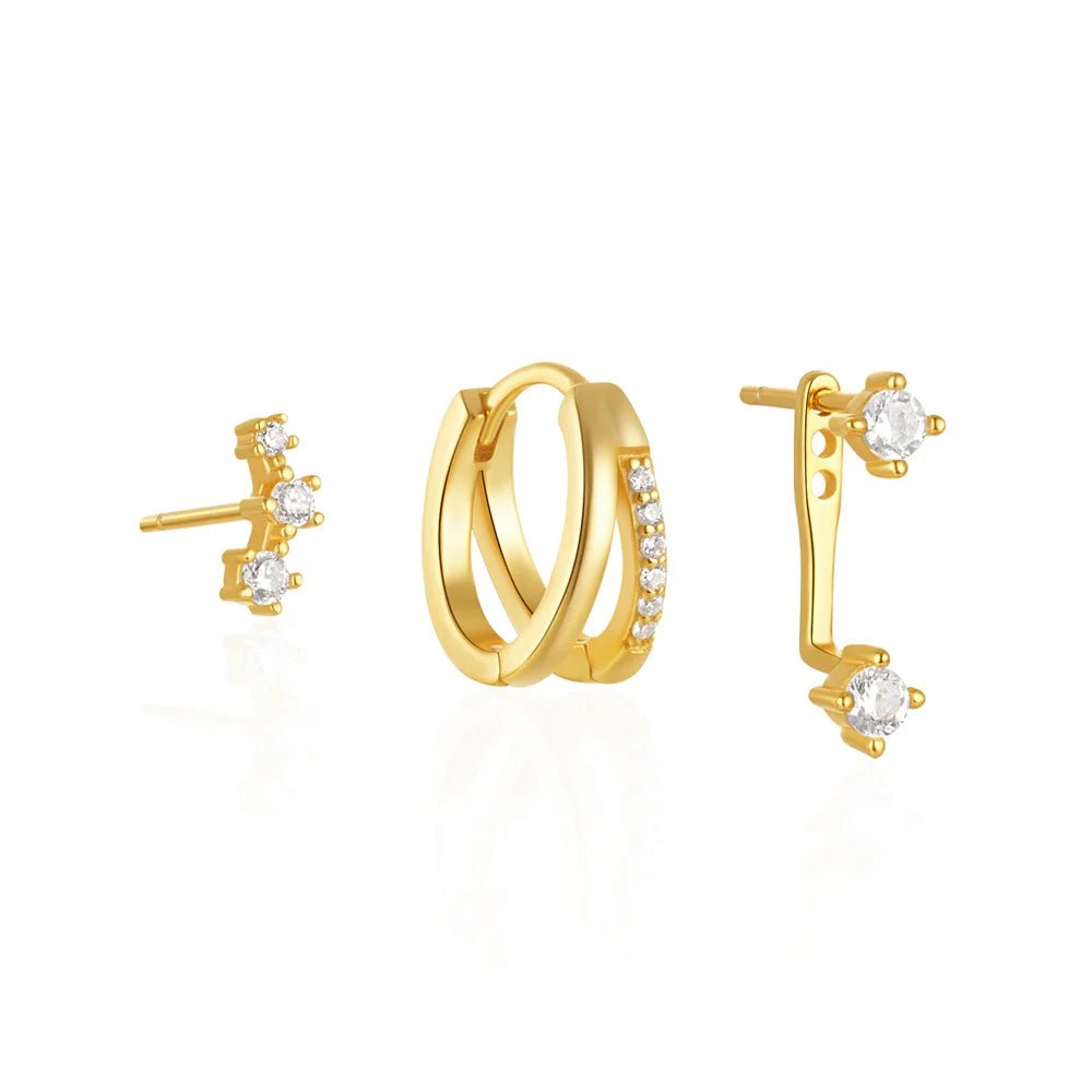 Elysia™ - Set de Boucles d’Oreilles - L'Atelier de Fleure