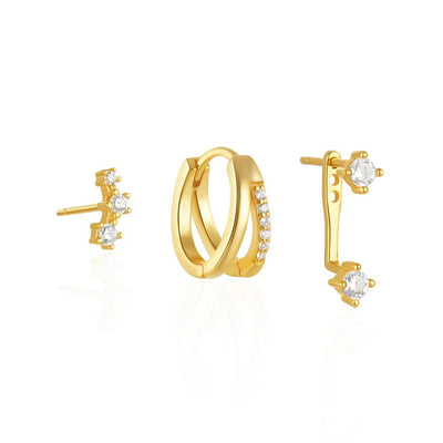 Elysia™ - Set de Boucles d’Oreilles - L'Atelier de Fleure