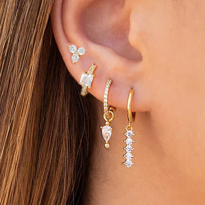 Nia™ - Set de Boucles d’Oreilles - L'Atelier de Fleure