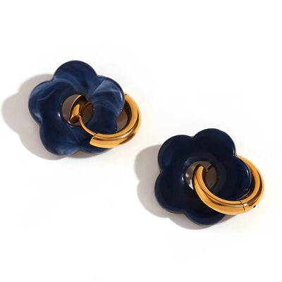 Zara™ - Boucles d’Oreilles Fleur Tendance - L'Atelier de Fleure