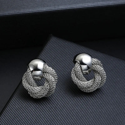 Luna™ - Boucles d’Oreilles Twist - L'Atelier de Fleure
