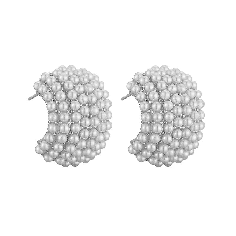 Isabelle™ - Boucles d’oreilles classiques avec perle - L'Atelier de Fleure