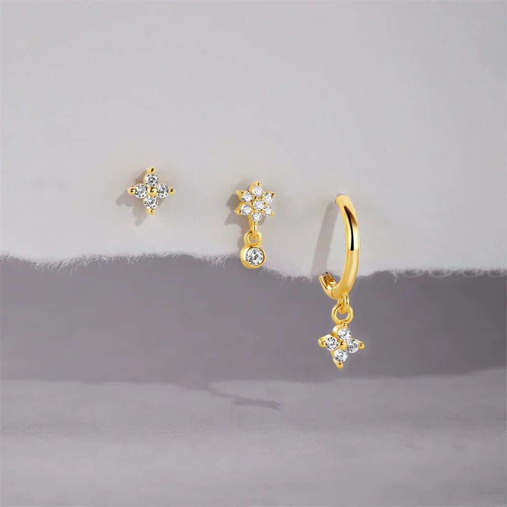 Lena™ - Set de Boucles d’Oreilles - L'Atelier de Fleure