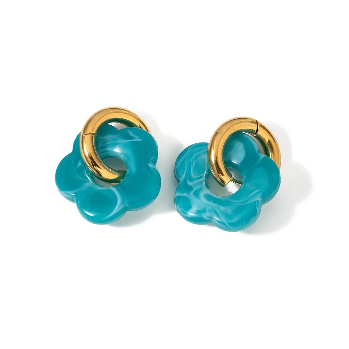 Zara™ - Boucles d’Oreilles Fleur Tendance - L'Atelier de Fleure