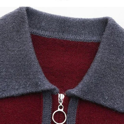 Marie™ – Pull en cachemire à fermeture zippée - L'Atelier de Fleure