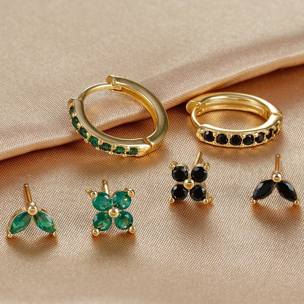 Lyra™ - Set de Boucles d’Oreilles - L'Atelier de Fleure