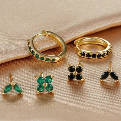 Lyra™ - Set de Boucles d’Oreilles - L'Atelier de Fleure