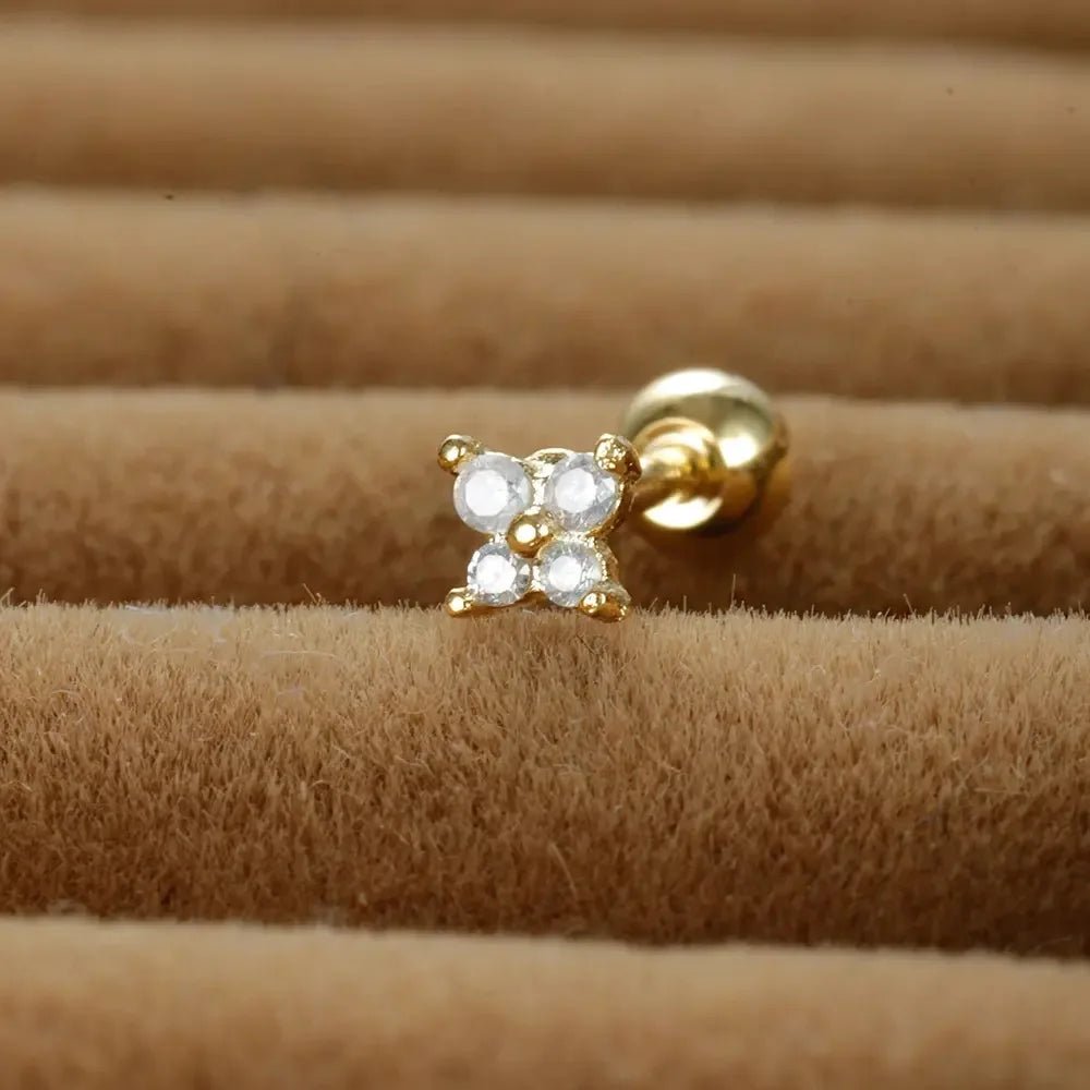 Zodiac™ - Boucles d’Oreilles Pierre de Naissance - L'Atelier de Fleure