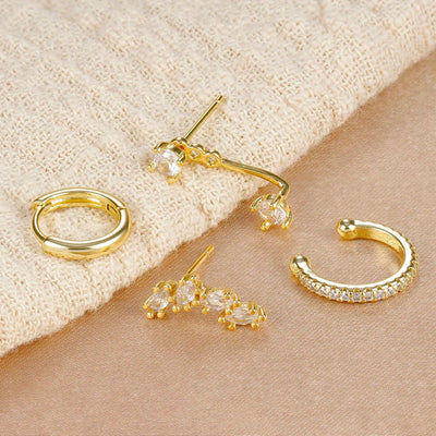 Selina™ - Set de Boucles d’Oreilles - L'Atelier de Fleure