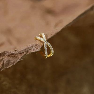 Noëlle™ - Ear Cuff Élégant - L'Atelier de Fleure