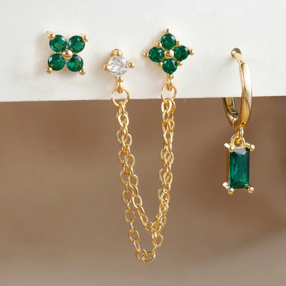 Nora™ - Set de Boucles d’Oreilles - L'Atelier de Fleure