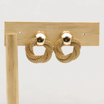 Luna™ - Boucles d’Oreilles Twist - L'Atelier de Fleure