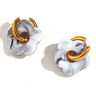 Zara™ - Boucles d’Oreilles Fleur Tendance - L'Atelier de Fleure