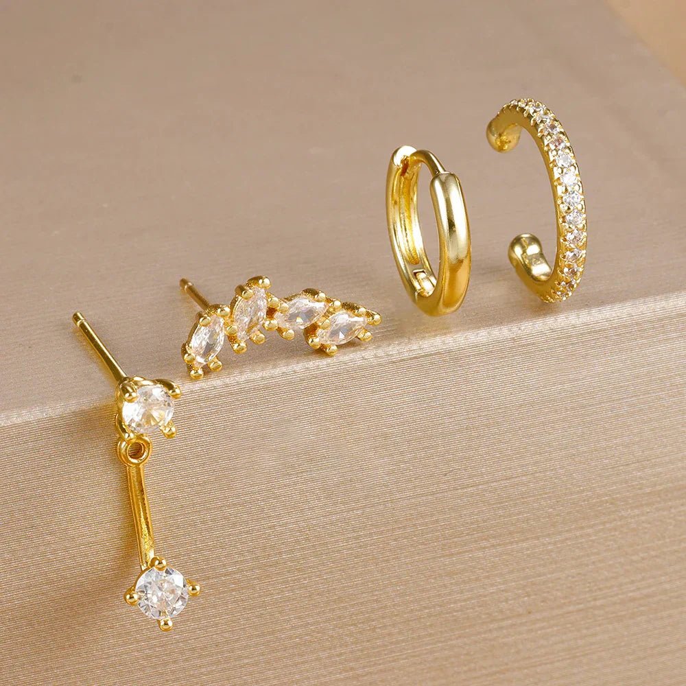 Selina™ - Set de Boucles d’Oreilles - L'Atelier de Fleure