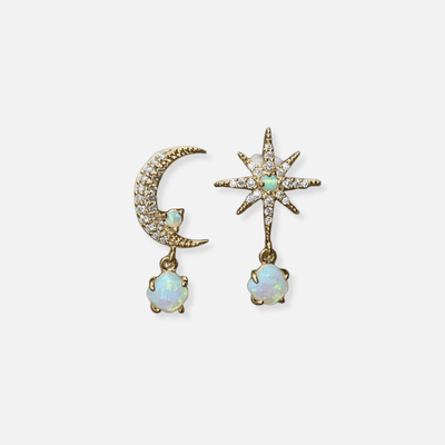 Sterre™ - Boucles d’oreilles classiques en nacre - L'Atelier de Fleure