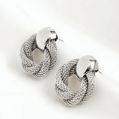 Luna™ - Boucles d’Oreilles Twist - L'Atelier de Fleure