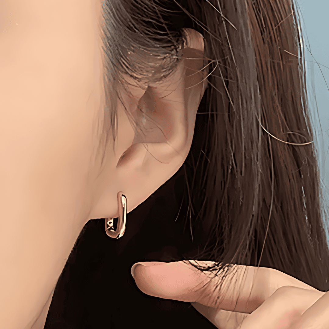 Selene™ - Boucles d’Oreilles Forme U - L'Atelier de Fleure