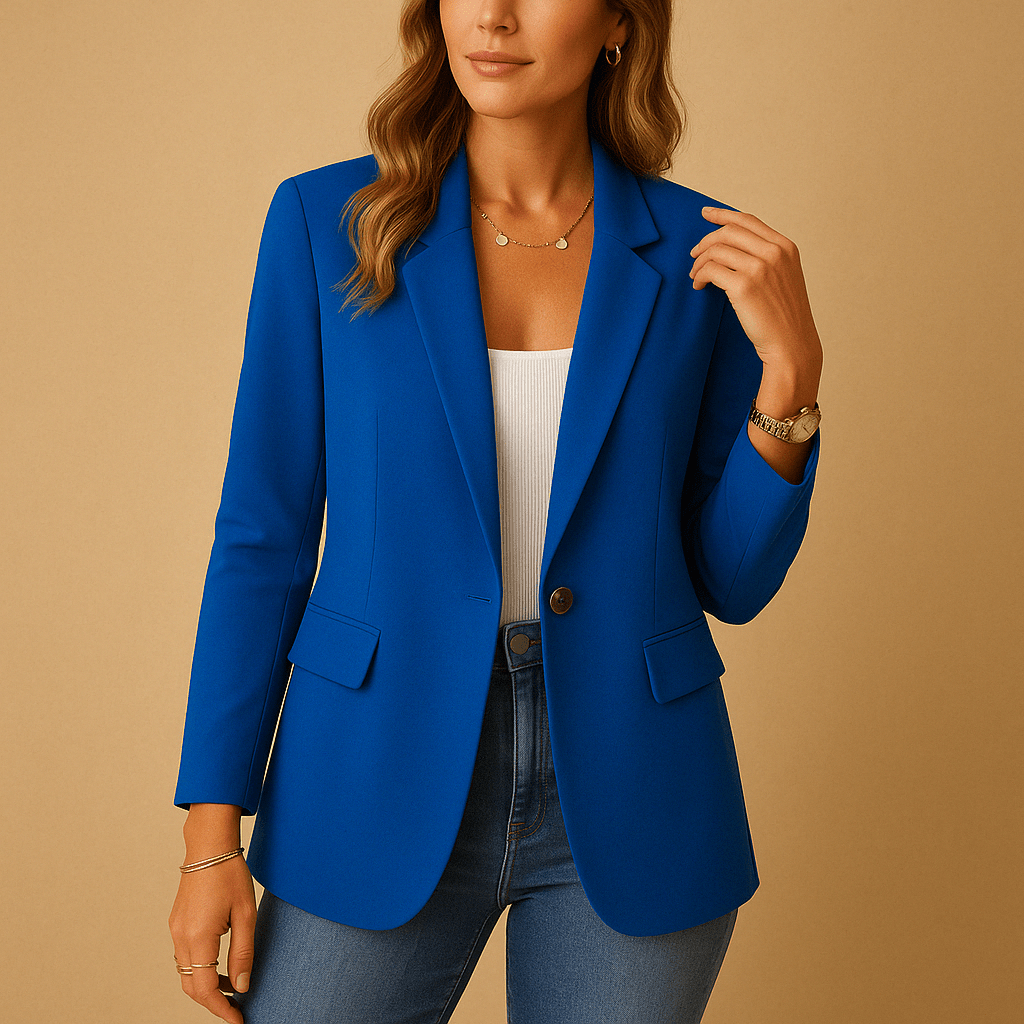 Danica™ – Blazer ajusté et extensible - L'Atelier de Fleure